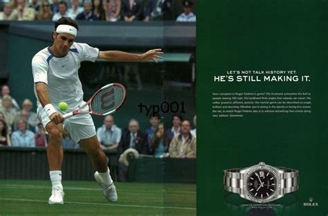 rolex tennis history